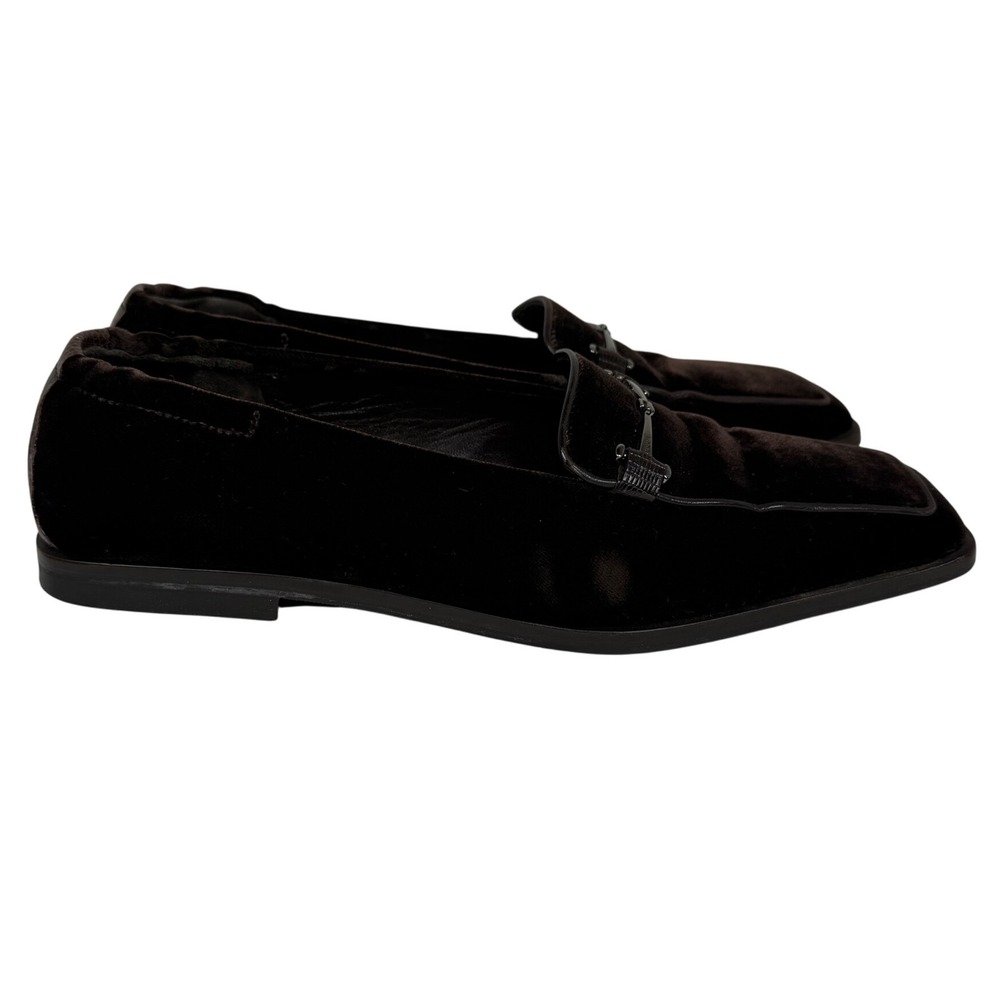 GUCCI Women's Suede Bit Loafers, Espresso Brown, Silver Bit Hardware, Size 8.5 B - Picture 4 of 13